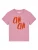 Watapparel Shirt ‘Cin Cin’  rosa / oranjerood