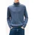 Tommy Hilfiger Lambswool Blend Done Petrol Blue Heather