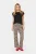Casual broek Regular fit Black Reg Leo leopard