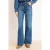 TRENDYOLMİLLA Dames Donkerblauw Effen Wijde pijp Hoge taille Jeans