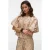 VERO MODA top met lurex goud
