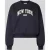 REVIEW Sweatshirt met labelprint en ronde halslijn