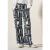 Cecil Dames Gedessineerde broek met structuur in Blauw