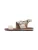 Derimod Sandaal  crème / camel / bruin