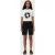 Nudie Jeans Maud Shorts Black Stone Black