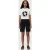 Nudie Jeans Maud Shorts Black Stone Black