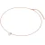 Valero Pearls Ketting  rose-goud / parelwit
