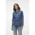 VERO MODA denim blouse VMJENNIE medium blue denim
