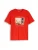 TOM TAILOR Shirt  lichtbeige / lichtbruin / knalrood / zwart