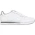 Slazenger Gecoate leren sportschoenen voor dames (Wit/zilver)