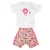 Girl’s adidas Infant Cleofus Summer Set in White