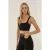 Basis Vierkante Hals Tanktop