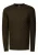 Chunky patroon effen kleur trui met ronde hals