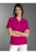 TRIGEMA Dames Poloshirt magenta, Effen