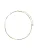 Pilgrim Ketting ‘Alison’  geel / goud / smaragd / parelwit