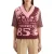 Scotch & Soda Jacquard Knitted Spencer Bordeaux