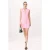 TRENDYOLMİLLA Dames Roze Gestreept Kort / Mini Mouwloos Avond / Dagelijks Blazer Jurk Jurken