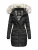 Navahoo Dames Winterjas Paula – Extra Warm, Waterafstotend & Met Afneembare Bontkraag