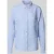 FYNCH-HATTON linnen blouse met labeldetail en overhemdkraag