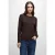Street One Dames Trui met knoopdetail in Bruin