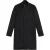 Ted Baker Ederson Wollen Blend Jas Met Trechterhals, Grijs