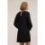 Motivi Smart Couture Chiffon Minidress Black
