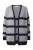 Angel of Style Gebreid vest  grijs / zwart