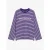 VERO MODA gestreepte top – paars