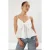 TRENDYOLMİLLA Dames Wit Effen Mouwloos Regular fit Blouses