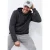 Heren Effen Capuchon Sweatshirt Met Zak