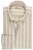Stenströms Linnen Overhemd beige, Gestreept