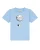 watabout.kids Shirt ‘Funny Spaceman’  lichtblauw / zwart / wit