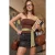 TRENDYOLMİLLA Dames Bruin Effen Mouwloos Getailleerd Blouses