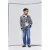 NAME IT KIDS geruite overhemd zwart
