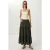 Hoge Taille A-Lijn Maxi Rok