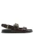 Mango imitatieleren sandalen – donkerbruin