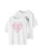 NAME IT Shirt  bruin / pink / zwart / wit