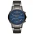 Emporio Armani AR11215 Chronograaf Blauw Wijzerplaat Gunmetal Strap Herenhorloge