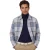 Boss Orange locky 2 geruit overshirt blauw