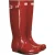 Hunter Original Tall Gloss Rubberen Rode Militaire Damesregenlaarzen