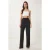 Hoge Taille Geweven Palazzo Broek