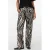 VERO MODA regular waist casual broek met linnen