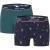 Happy Shorts Kerst boxershorts 2-pack heren cool rudolph