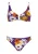 OLYMPIA Bikini  lila / oranje / wit
