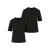 Dames-T-shirt Urban Classics Classy (x2)