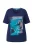 Ulla Popken Shirt  blauw / donkerblauw / grijs