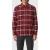 The Kooples Long-sleeved Checked Shirt Black-red-white