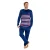 Fluwelen pyjama met lange mouwen MUDP0152