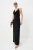 TRENDYOLMİLLA Dames Zwart Effen Maxi Mouwloos Recht Avond & Gala Jurk