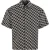 Urban Classics Laser Check Printed Boxy Shirt Blacklasercheck
